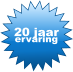 20 jaar ervaring