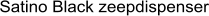 Satino Black zeepdispenser